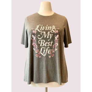Lane Bryant – “Living My Best Life” T-Shirt